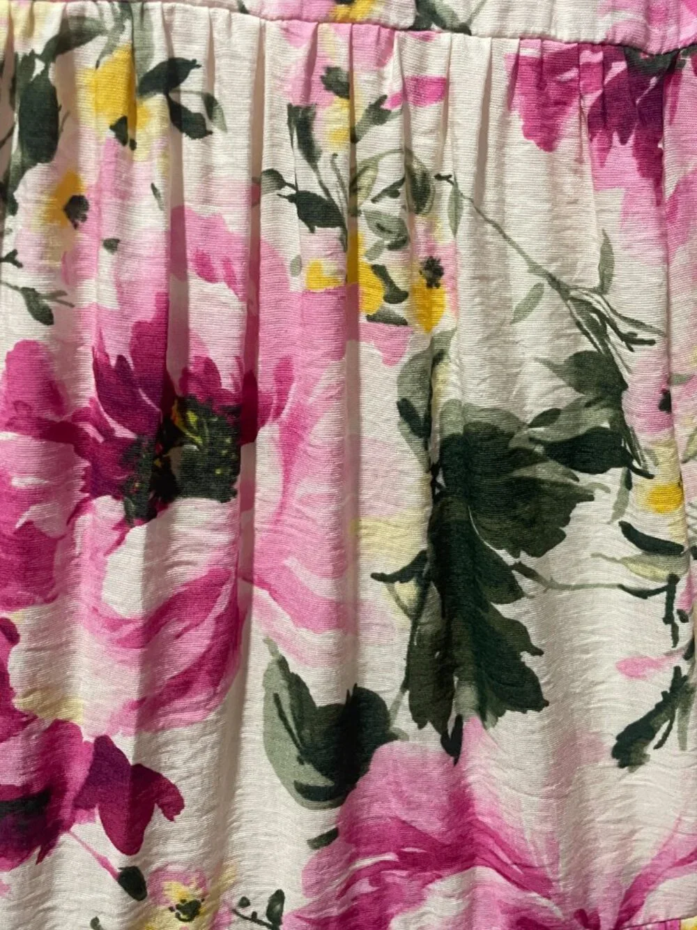 NWT Abercrombie floral maxi dress (strapless or with straps) (S)